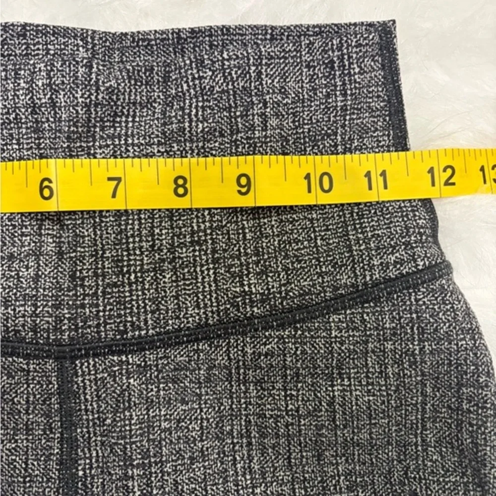 Lululemon Wunder Under High Rise Leggings Size‎ 4 Heather Black Athletic Yoga